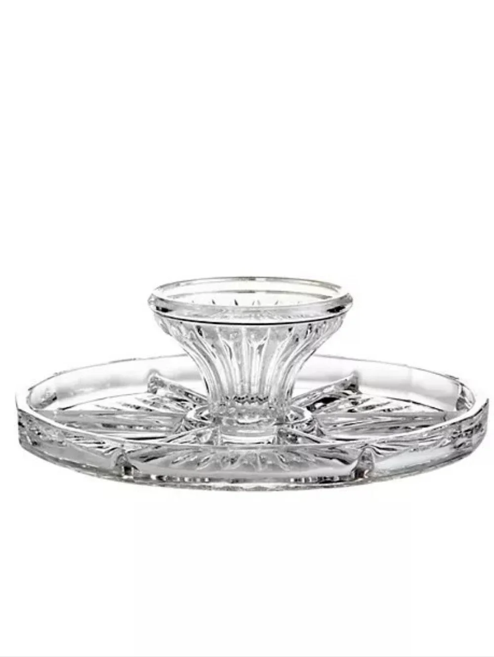 Godinger Silver Art CoDublin Crystal 4 in 1 Domed Cake Stand.